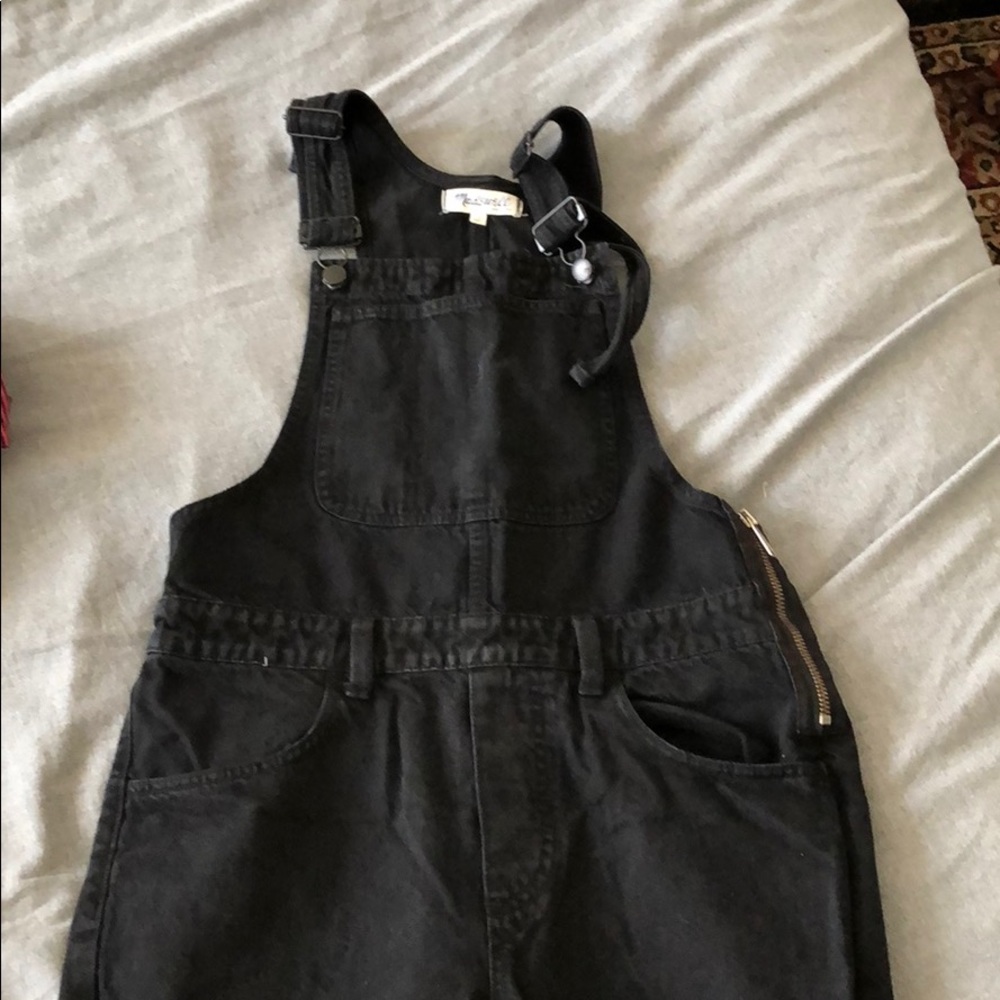 Madewell denim overalls